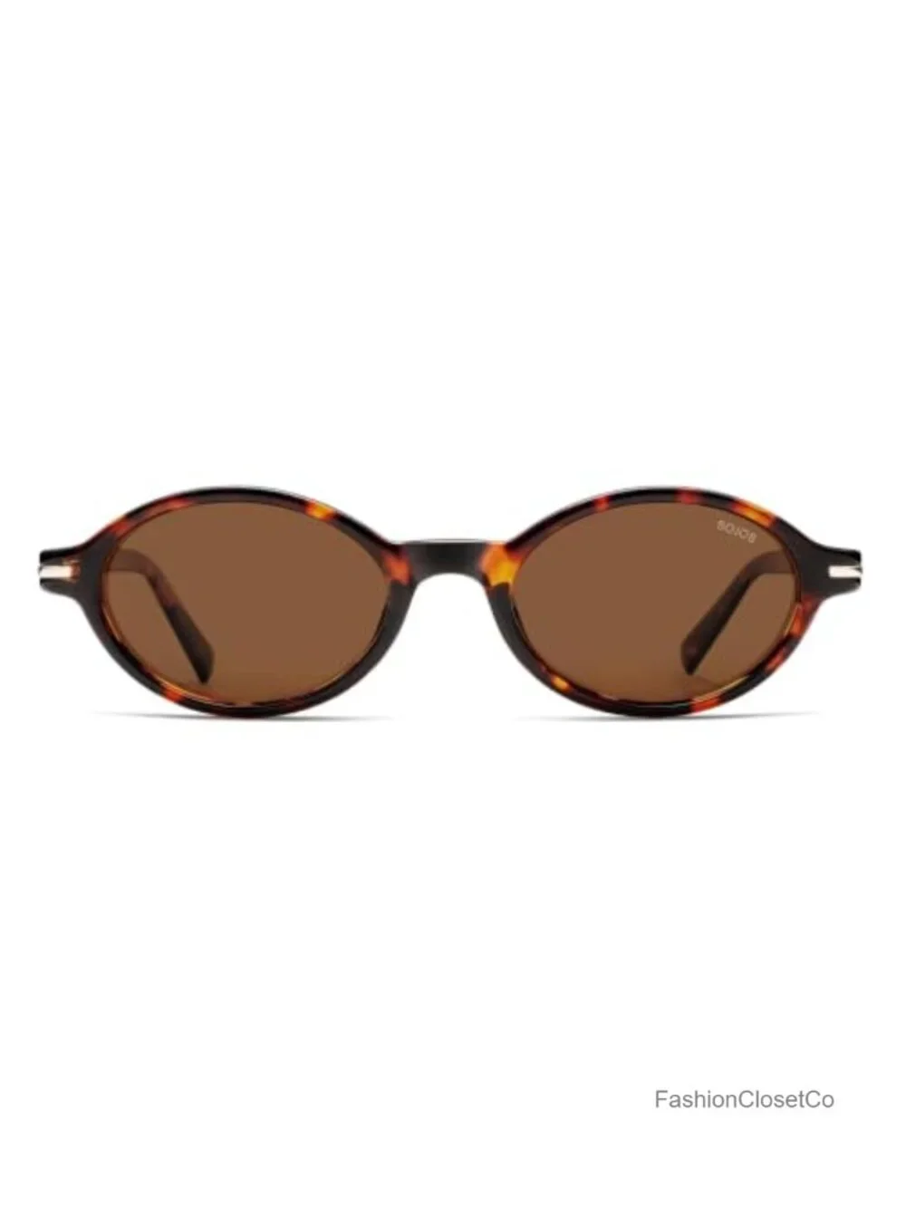 Trendy Narrow Oval Polarized Sunglasses Retro 90s Y2k Small Round